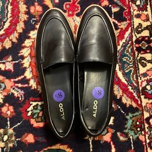 ALDO black loafer